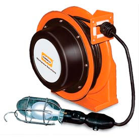 Hubbell - Gleason Reel ACA16325-HL Hubbell ACA16325-HL Industrial Duty Cord Reel with Incandescent Hand Lamp - 16/3c x 25, Aluminum image.