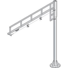 Hubbell Swing Boom W/ Floor Mounted Support, 72 Hubbell Swing Boom W/ Floor Mounted Support, 72