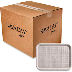 Chinet® Savaday Molded Fiber Flat Food Tray 16"W x 12"D White Pack of 200