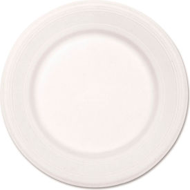 Chinet® Paper Dinnerware Plates 10-1/2" Dia. White 500/Carton