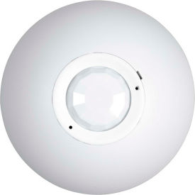Hubbell Lighting Co OMNIIR Hubbell OMNI PIR Ceiling Low Voltage Sensor with 450 Sq Ft Range, Off White image.