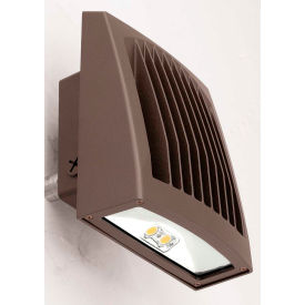 Hubbell Lighting Co SG1-20-PCU Hubbell SG1-20-PCU LED Low Profile Wall Pack w/ Photocontrol, 21W, 2200L, 5000K, Dark Bronze, DLC image.
