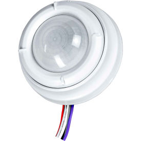Hubbell Lighting Co WSPDBSM24V Hubbell WASP Fixture Mount Bluetooth Occupancy Sensor, 24VDC, White image.