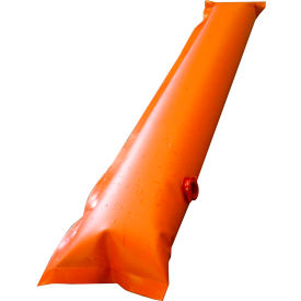 Husky Portable Containment 100 Foot Water Dike, 40 oz. Vinyl, Orange - HWD-6100v40-ORG Husky Portable Containment 100 Foot Water Dike, 40 oz. Vinyl, Orange - HWD-6100v40-ORG
