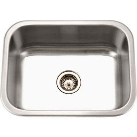 Houzer Inc MS-2309-1 Houzer® MS-2309-1 Undermount Stainless Steel Single Bowl Kitchen Sink image.