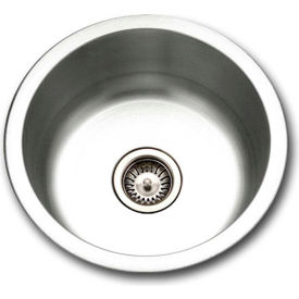 Houzer Inc SCF-1830-1 Houzer® SCF-1830-1 Drop In Stainless Steel Round Bar/Prep Sink image.