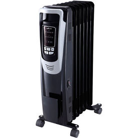HOMEVISION TECHNOLOGY INC ECH330015H Ecohouzng Oil Filled Radiator Heater w/ Safety Protection, 1500W, 120V, 1 Phase image.