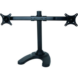 HOMEVISION TECHNOLOGY INC LCD6012BLK TygerClaw LCD6012BLK Dual Monitor Mount, Black image.