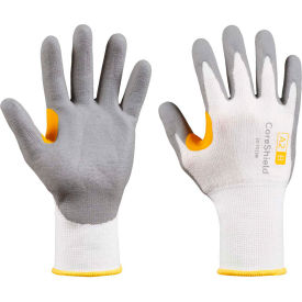 North Safety 22-7513W/6XS CoreShield® 22-7513W/6XS Cut Resistant Gloves, Nitrile Micro-Foam Coating, A2/B, Size 6 image.