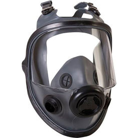 Honeywell North 5400 Full Facepiece Respirator with 4 Strap Headband & Dual Cartridge Connectors S