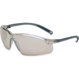 Honeywell Uvex&#153; A700 Half Frame Indoor/Outdoor Safety Glasses Anti-Scratch Gray Lens & Frame