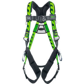 Honeywell Miller® AirCore™ Stretchable Harness with Back D-Ring Quick Connect S/M Green