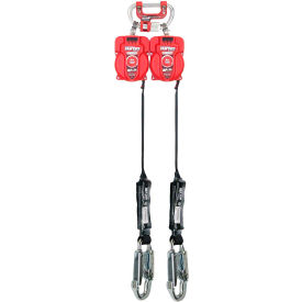 Miller® Twin Turbo™ G2 6'L Fall Protection System Steel Snap Hooks MFLC-3-Z7/6FT