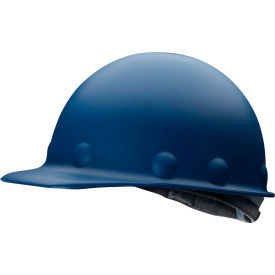 North Safety P2AQRW71A000 Honeywell Fibre-Metal® Cap Style P2 Hard Hat, Royal Blue, 8pt-Ratchet Suspension, Fiberglass image.