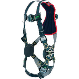 Honeywell Miller® Revolution Arc-Rated Safety Harness w/ Back D-Ring Quick Connect 3XL Black