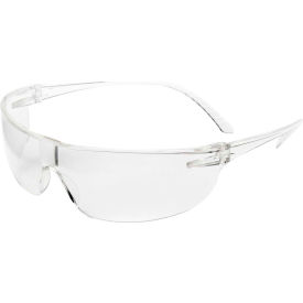North Safety SVP200 Uvex® SVP200 Safety Glasses, Clear Frame Frame, Clear Lens, Scratch-Resistant image.