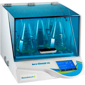 BENCHMARK SCIENTIFIC H2012-E Benchmark Scientific Incu-Shaker™ 10LR w/ Non Slip Rubber Mat, 230V, 50/60 Hz, 30-300 RPM image.