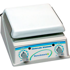 BENCHMARK SCIENTIFIC H4000-HS-E Benchmark Scientific Hotplate Magnetic Stirrer, 7-1/8"W x 7-1/8"D, 230V image.