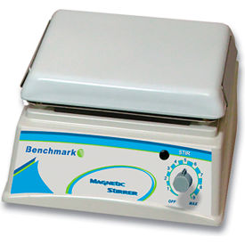 BENCHMARK SCIENTIFIC H4000-S Benchmark Scientific Magnetic Stirrer, 7-1/8"W x 7-1/8"D, 115V image.