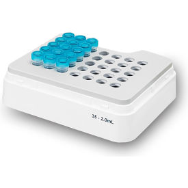 BENCHMARK SCIENTIFIC H5100-20 Benchmark Scientific Block For MultiTherm Touch, 35x2ml Tube Capacity image.