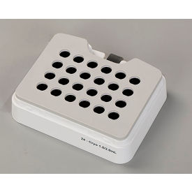 BENCHMARK SCIENTIFIC H5100-2CR Benchmark Scientific Block For MultiTherm Touch, 24x1.5/2.0ml Cryovials Capacity image.