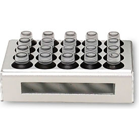 BENCHMARK SCIENTIFIC IPD9600-96A2 Benchmark Scientific Tube Rack For 96 Well Adapter 20x2.0ml, Pack of 2 image.