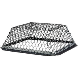 HY-C RVG1616G HY-C Roof VentGuard Black-Painted Galvanized Steel 16" x 16" x 6" - RVG1616G image.