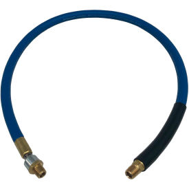 ALLIANCE HOSE & RUBBER CO F503830-02-MMS Alliance Hose Thermoplastic Snubber Hose 3/8" x 24" With 1/4" Male & Male Swivel image.