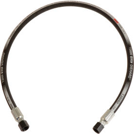 ALLIANCE HOSE & RUBBER CO T3008D-048-20402040-1212 Ryco Hydraulic Hose Assembly, 1/2 In. x 48 In. 3000 PSI, F+F JIC, Isobaric Braid image.