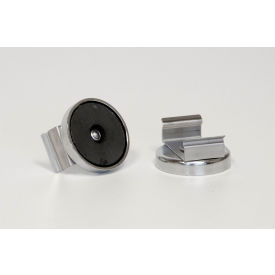 Treston Magnetic hardware Kit For Dual LED Lights Silver Pack of 2 