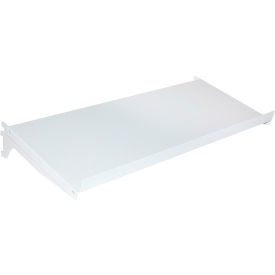 Steel shelf, 35-1/16"Wx 11-13/16"D, Light Gray view 2