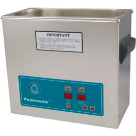 CREST ULTRASONICS CORP 0500PH045-1 Ultrasonic Table Top Part Cleaning System - Digital Timer/Heat, 1.5 Gal, 45 kHz, 115V image.
