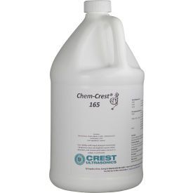 CREST ULTRASONICS CORP 700165C Chem Crest 165 Citric Acid Wash Solution - 4 x 1 Gallon Bottle - Crest Ultrasonic 700165C image.