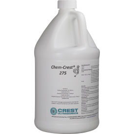 CREST ULTRASONICS CORP 700275C Chem Crest 275 Alkaline Wash Solution - 4 x 1 Gallon Bottle - Crest Ultrasonic 700275C image.