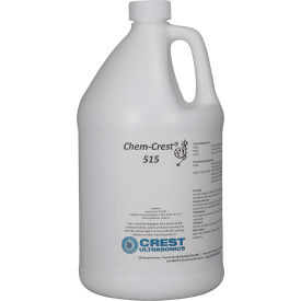 CREST ULTRASONICS CORP 700515C Chem Crest 515 Near Neutral General Wash Solution - 4 x 1 Gallon Bottle - Crest Ultrasonic 700515C image.