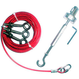 IDEM Safety Switches USA 140006 IDEM 140006 Rope Kit-Galvanized, 50M, Galvanized image.