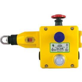 IDEM 141036 GLHR Rope Pull Switch W/E Stops 4NC 2NO 1/2NPT Die Cast 