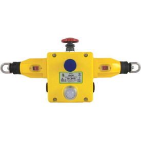 IDEM GLHD Rope Pull Switch with Emergency Stops, 4NC 2NO, 1/2NPT, Die Cast view 2