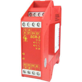 IDEM Safety Switches USA 180001 IDEM 180001 SCR-2 Relay-Std Screw Terminals, RD image.