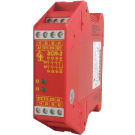 IDEM Safety Switches USA 180002 IDEM 180002 SCR-3 Relay-Std Screw Terminals, RD image.