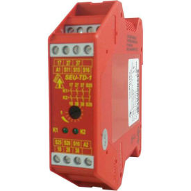 IDEM Safety Switches USA 180016 IDEM 180016 SEU-TD-1 Relay-Std Screw Terminals, 110v image.