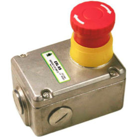 IDEM Safety Switches USA 232002 IDEM 232002 ESL-SS E-Stop Switch, 2NO, 1/2NPT image.