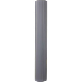Ideal Shield LLC GCW-GY-08-060-R Ideal Shield® Round Column Wrap, HDPE, Gray, 8" Diameter x 60"H image.