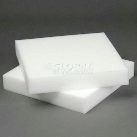 Index Packaging Inc. 1300GLI009 Reusable Soft Foam Pads, 12"W x 12"L x 2" Thick, White image.