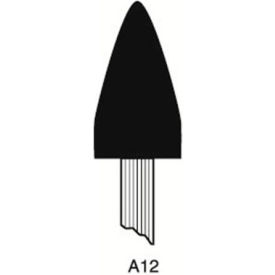 Grier Abrasives Mounted Point A12, 11/16 Grier Abrasives Mounted Point A12, 11/16