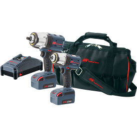 INGERSOLL-RAND INDUSTRIAL US INC IQV20-K201 Ingersoll Rand® Cordless Impact Wrench Combo Kit image.