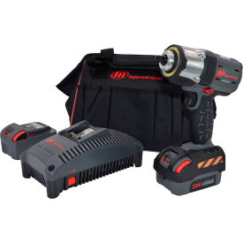 INGERSOLL-RAND INDUSTRIAL US INC W5133P-C1D2-K22 Ingersoll Rand® Cordless Impact Wrench Kit, 3/8" Drive, 1900 RPM, 365 ft-lb image.