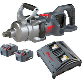 INGERSOLL-RAND INDUSTRIAL US INC W9491-K2E Ingersoll Rand® High-Torque Cordless Impact Wrench Kit, 1" Drive, 890 RPM, 2600 ft-lb image.