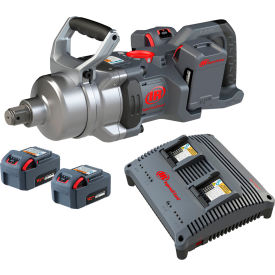 INGERSOLL-RAND INDUSTRIAL US INC W9491-K4E Ingersoll Rand® High-Torque Cordless Impact Wrench Kit, 1" Drive, 890 RPM, 2600 ft-lb image.