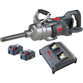 INGERSOLL-RAND INDUSTRIAL US INC W9691-K2E Ingersoll Rand® High-Torque Cordless Impact Wrench Kit, 1" Drive, 890 RPM, 3000 ft-lb image.
